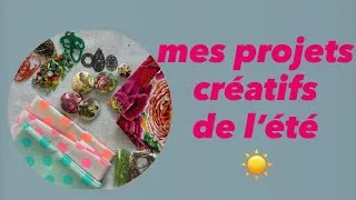 Miniature : Mes trouvailles créatives + tous les projets broderie pour l’été 🪡 affaire à suivre!