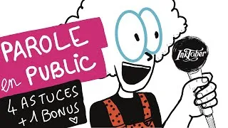 Miniature : Comment parler en public facilement ? inktober 2/3