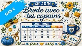 Miniature : EN JUIN, BRODE AVEC TES COPAINS, partie 2