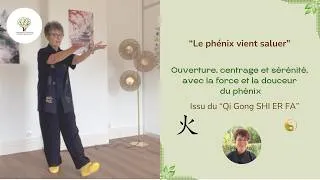 Miniature : ☯️ Réguler le Qi du Coeur et retrouver le calme dans la douceur du "Le phénix vient saluer"