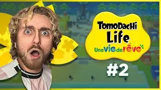 Miniature : ADELINE ME DRAGUE ? 🥹 (Tomodachi Life : Une vie de rêve #2) - SORA REDIFF