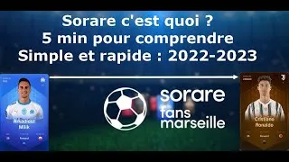 Miniature : Sorare c'est quoi ? 5 minutes pour comprendre - Explications simples et rapides