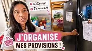 Miniature : Organisation de mes provisions après les courses • Nettoyage du frigo