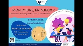 Miniature : Forum ouvert - Mon cours en mieux