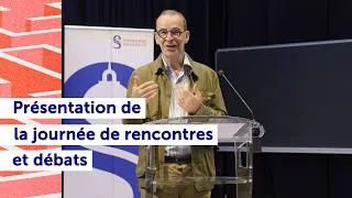 Miniature : Présentation de la journée de rencontres et débats par Laurent Petit