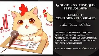 Miniature : La Geste des statistiques et de l’opinion – Épisode 13 : Confusions et sondages