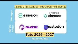Miniature : Atelier anti-censure #KipInTouche - Session Matrix Nostr Mastodon 07-2026