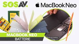 Miniature : Changer batterie - MacBook Neo 13" A3404 - SOSav.fr - Tuto facile