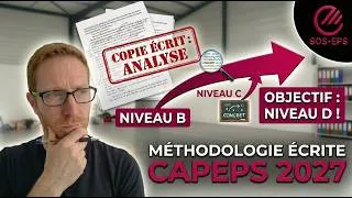 Miniature : Écrit CAPEPS : Comment j'aide mes stagiaires à passer du Niveau B au Niveau D !