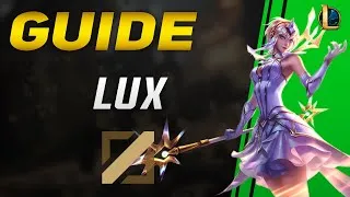 Miniature : 🇫🇷 [GUIDE] LUX MIDLANE, COMBOS, ASTUCES, GAMEPLAY.