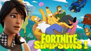 Miniature : FORTNITE X SIMPSONS : C'EST ENFIN LÀ ! La SAISON la PLUS FOLLE ?! 🤯