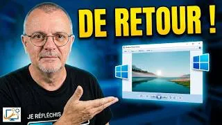 Miniature : Réactiver la visionneuse photos sous Windows 10 et 11 (0 logiciel, en un double-clic)