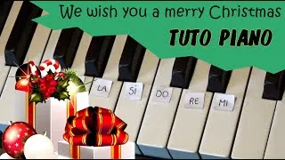 Miniature : [TUTO PIANO] We wish you a merry Christmas / chanson de Noël (niveau 2)