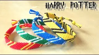Miniature : [TUTO] bracelet facile Harry Potter / 4 maisons Poudlard (débutant)