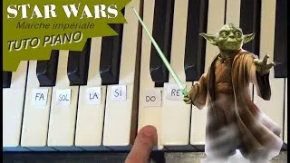 Miniature : [TUTO PIANO] Star Wars La marche impériale (niveau 1) facile pour débutant