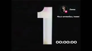Miniature : Rede Globo - 5 Segundos Para Aniversario de Danna (02/04/1995)