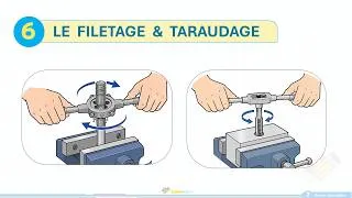 Miniature : 5- COURS : OBTENTION DE PIÈCES (Le Filetage & Taraudage)
