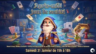 Miniature : 🎲✨ Après-midi jeux de société à Hostun ✨🎲