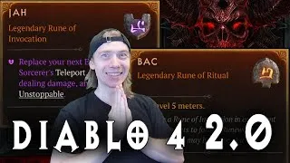 Miniature : DIABLO 4 2.0: RUNES, NEW SKILLS, NEW ENDGAME, MERCENAIRES...