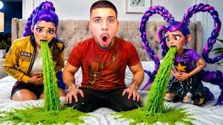 Miniature : RUMI et LILY LOVE BRAIDS SONT TRÈS MALADES ! Hôpital Kpop Demon Hunters
