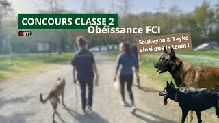 Miniature : NOTRE CONCOURS D'OBÉISSANCE FCI !! (Vlog)