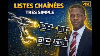 Miniature : Algorithmes et Structures de Données Avancées : correction d’exercices sur les listes chaînées (4K)