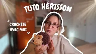 Miniature : TUTO CROCHET : UN HÉRISSON TROP BEAU POUR L'AUTOMNE 🎃🍂