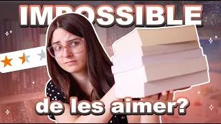 Miniature : CES 5 LIVRES ONT UN GROS PROBLÈME... (vlog lecture où je tente de briser ma malédiction de lectrice)