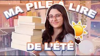 Miniature : MA PILE À LIRE POUR L'ÉTÉ | 12 livres que je souhaite lire cet été (2026)
