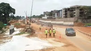 Miniature : Échangeur Lycée Technique & BRT : Une Transformation Spectaculaire à Abidjan .