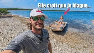 Miniature : Test de survie sur une île : on doit se débrouiller pour attraper nous-mêmes de quoi manger !