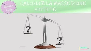 Miniature : Calculer la masse d’une entité | 2sde| Lycée | Physique-chimie