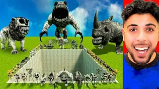 Miniature : LES NOUVEAUX ZOONOMALY + SIREN HEAD ZOONOMALY GARRY'S MOD ! Poppy playtime vs Zoonomaly