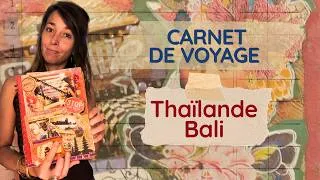 Miniature : #artjournal - Carnet de voyage Thaïlande Bali