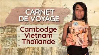 Miniature : #Sketchbook #journaling - Carnet de Voyage Cambodge Vietnam Thaïlande