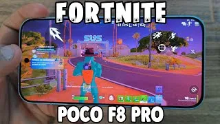 Miniature : “✅FORTNITE MOBILE en POCO F8 PRO ¿Corre PERFECTO o es PURO HUMO?”🔥