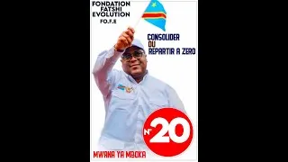 Miniature : KATANGA FATSHISER PAR LE CANDIDAT NUMERO 20 FATSHI BÉTON