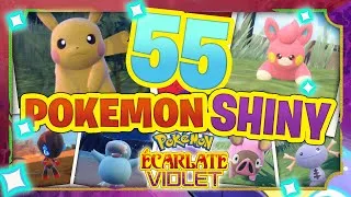 Miniature : 55 SHINY POKEMON REACTIONS ! POKEMON VIOLET N SCARLET