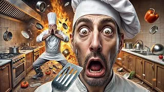 Miniature : 2 DETRAQUES DETRUISENT LE RESTAURANT (one Cook armed) ft Gianni