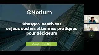Miniature : Webinaire charges locatives : enjeux cachés et bonnes pratiques pour décideurs | Nerium