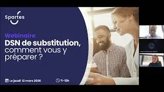 Miniature : Replay webinaire DSN de substitution - mars 2026