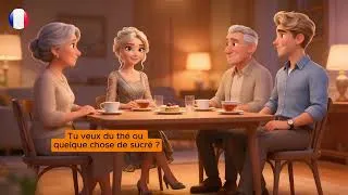 Miniature : Apprendre le français : Rendre visite à une famille