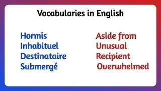 Miniature : Vocabulaires NIVEAU B2+ en ANGLAIS