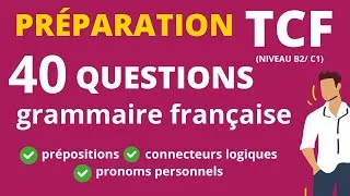 Miniature : Test de grammaire française B2–C1 | 40 questions pour évaluer ton niveau