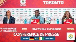 Miniature : Conférence de Presse Avant Match de Faé : Humilité Désactivée | 𝗖Ô𝗧𝗘 𝗗'𝗜𝗩𝗢𝗜𝗥𝗘 🆚 𝗔𝗟𝗟𝗘𝗠𝗔𝗚𝗡𝗘