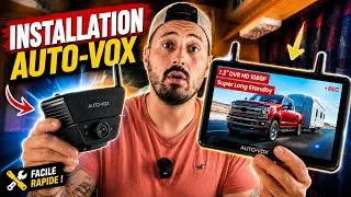 Miniature : J'INSTALLE la caméra AUTO-VOX sur mon camping-car ! (Installation complète)