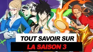 Miniature : TOUT SAVOIR SUR LA SAISON 3 YUNO OFFERT BLACK CLOVER MOBILE