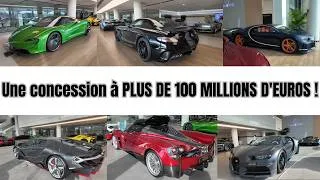 Miniature : Près de 100 MILLIONS d'euros de supercars et d'hypercars : la meilleure concession du monde !
