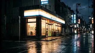 Miniature : Tokyo Convenience Store at Night 🏪 Lofi Chill Beats to Relax