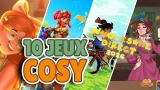 Miniature : Mes 10 jeux COSY PRÉFÉRÉS annoncés au Wholesome Direct 2026 ! ✨
